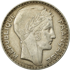 Monnaie, France, Turin, 20 Francs, 1933, Paris, TB+, Argent, Gadoury:852, KM:879