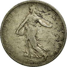 Coin, France, Semeuse, 2 Francs, 1910, Paris, VF(30-35), Silver, KM:845.1