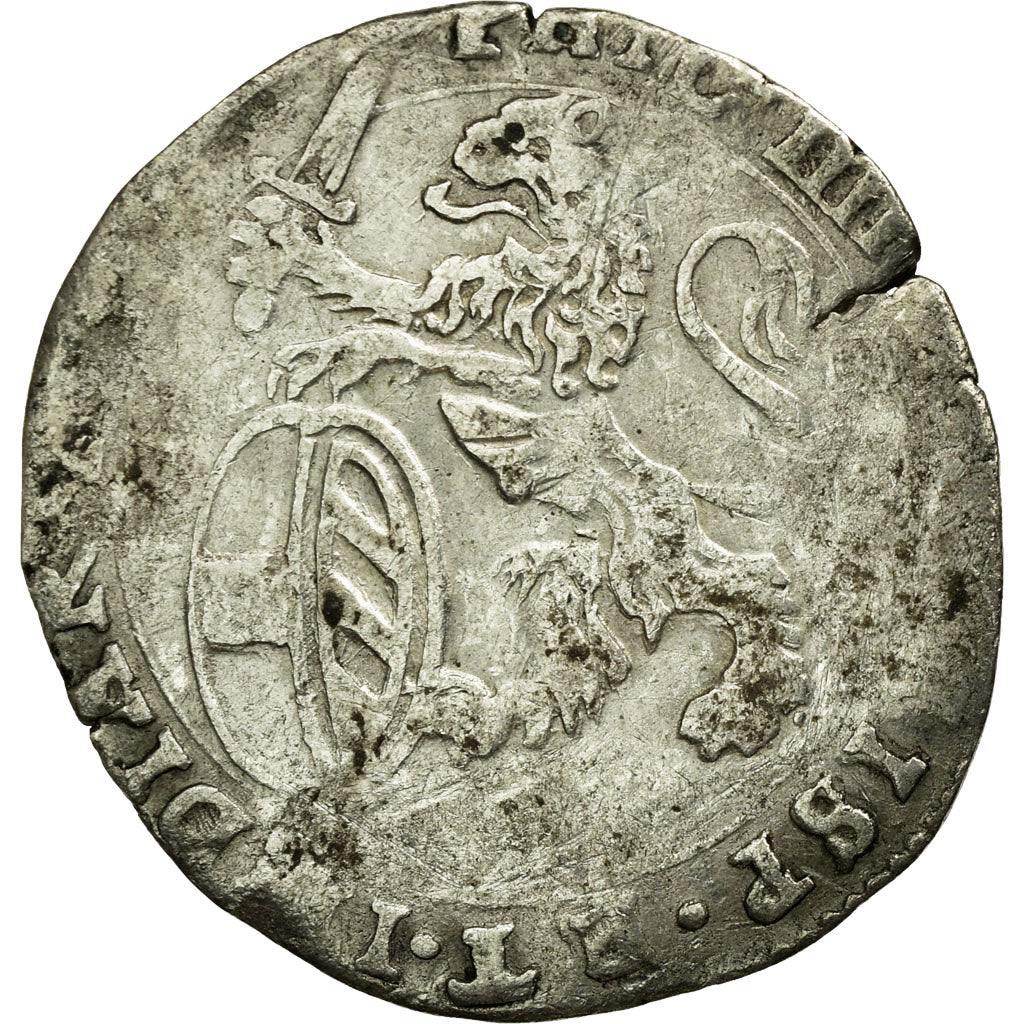 Coin, Spanish Netherlands, Flanders, Philip IV, Escalin, 1623, Bruges