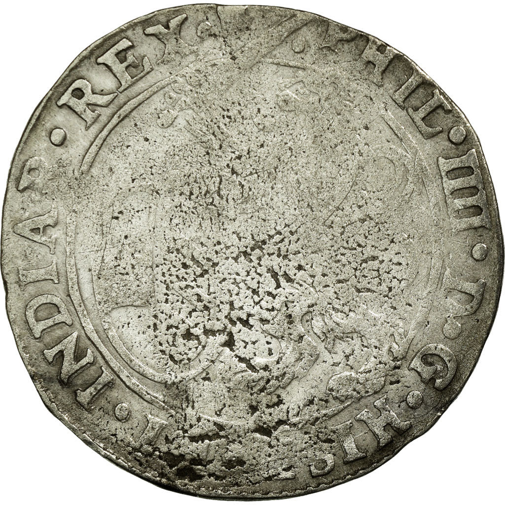 Coin, Spanish Netherlands, Philip IV, Escalin, Uncertain date, Anvers