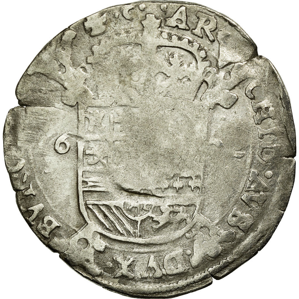 Moneda, Países Bajos españoles, Philip IV, Escalin, Uncertain date, Bruges