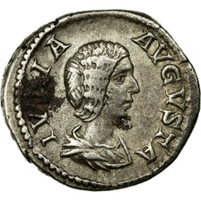 Coin, Julia Domna, Denarius, 207-211, Rome, EF(40-45), Silver, RIC:557