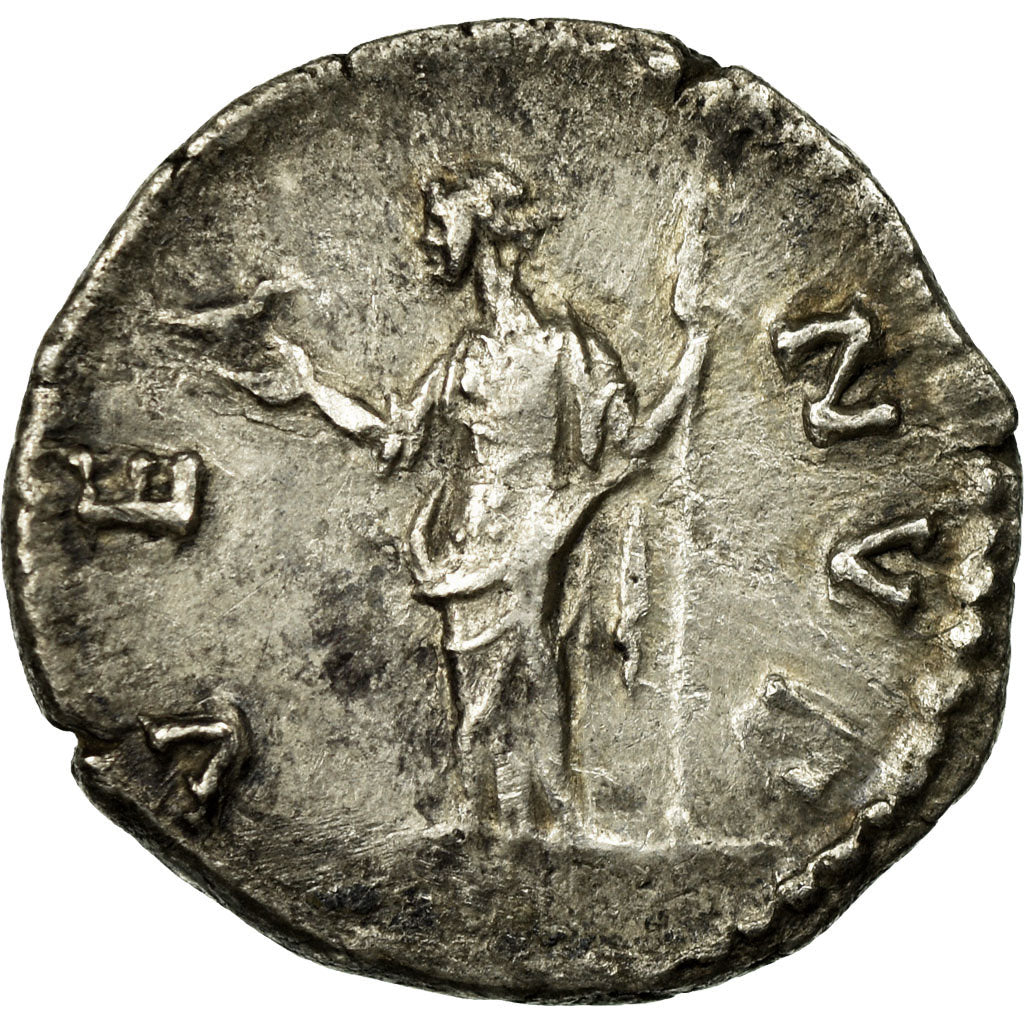 Monnaie, Faustina II, Denier, 161, Rome, TTB, Argent, RIC:728