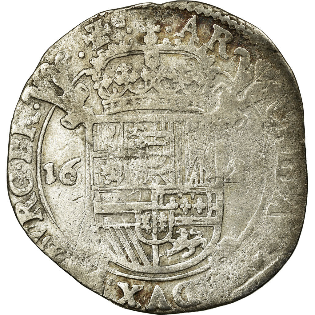 Coin, Spanish Netherlands, Philip IV, Escalin, Uncertain date, Brussels