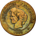 Monnaie, France, Cérès, 5 Centimes, 1893, Paris, TB, Bronze, Gadoury:157a