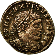 Coin, Constantine I, Follis, 312-313, Ticinum, EF(40-45), Bronze, RIC:117