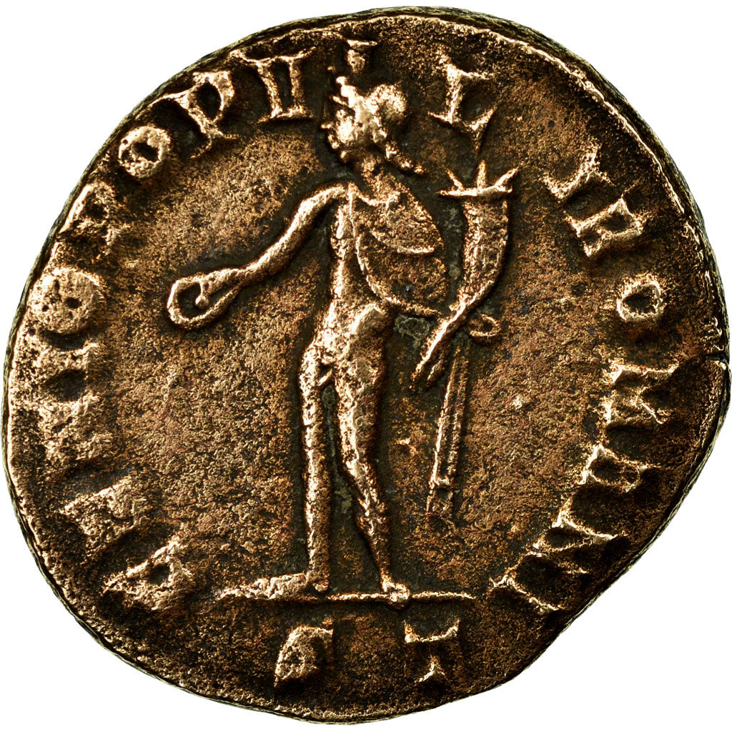 Coin, Constantine I, Follis, 312-313, Ticinum, EF(40-45), Bronze, RIC:117
