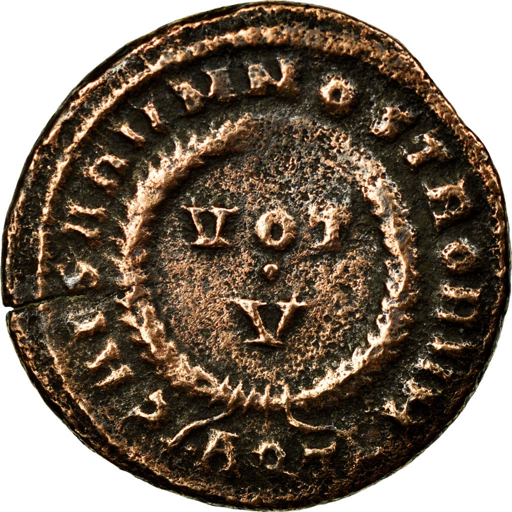 Monnaie, Constantin II, Follis, 321, Aquilée, TB+, Bronze, RIC:94
