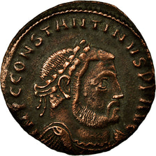 Coin, Constantine I, Follis, 312-313, Thessalonica, EF(40-45), Bronze, RIC:61b