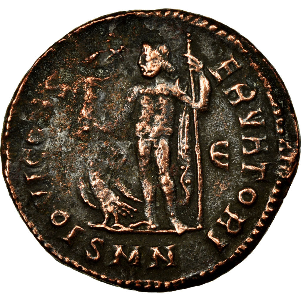 Coin, Constantine I, Follis, 313-317, Nicomedia, EF(40-45), Bronze, RIC:12