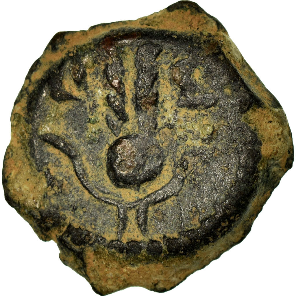 Coin, Hadrian, Dichalkon, 129-130, Alexandria, VF(30-35), Bronze, RPC:5764