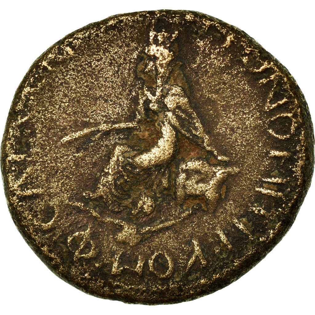 Monnaie, Commagene, Antonin le Pieux, Bronze Æ, 138-161, Samosata, TB+, Bronze