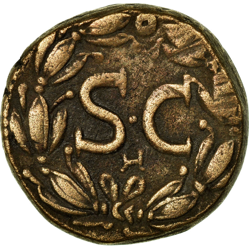Coin, Seleucis and Pieria, Hadrian, As, 117-138, Antioch, EF(40-45), Bronze