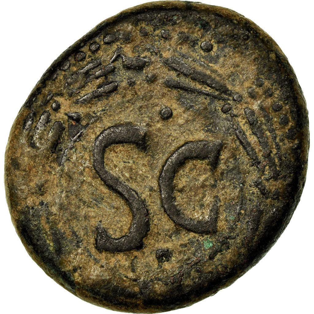 Monnaie, Séleucie et Piérie, Claude, As, 41-54, Antioche, TTB, Bronze