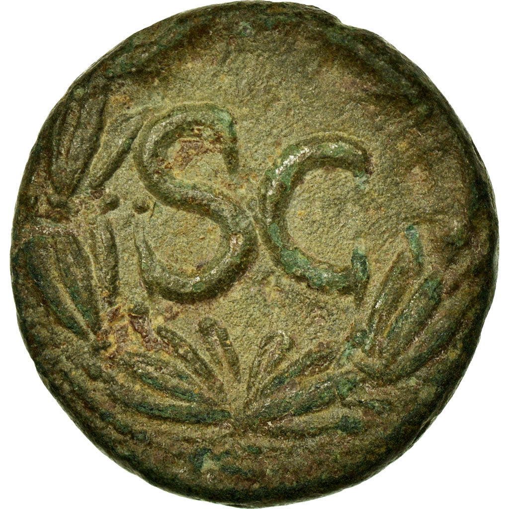 Coin, Seleucis and Pieria, Domitian, Semis, 81-96, Antioch, EF(40-45), Bronze
