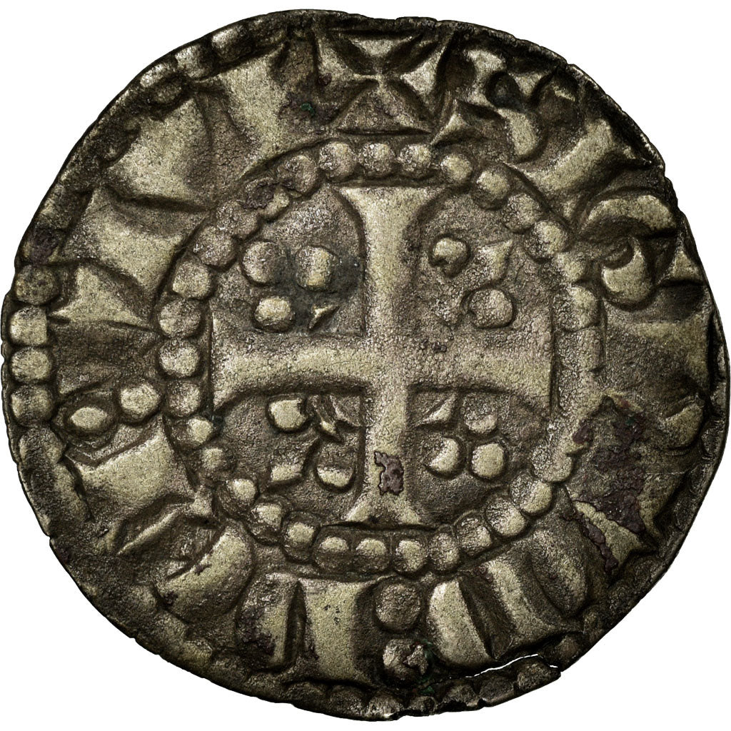 Munten, Frankrijk, Maine, Charles de Valois, Denarius, 1290-1317, Le Mans, ZF