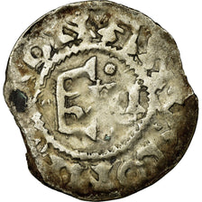 Moneda, Francia, Bretagne, Conan II, Denarius, 1047-1066, Rennes, BC+, Plata