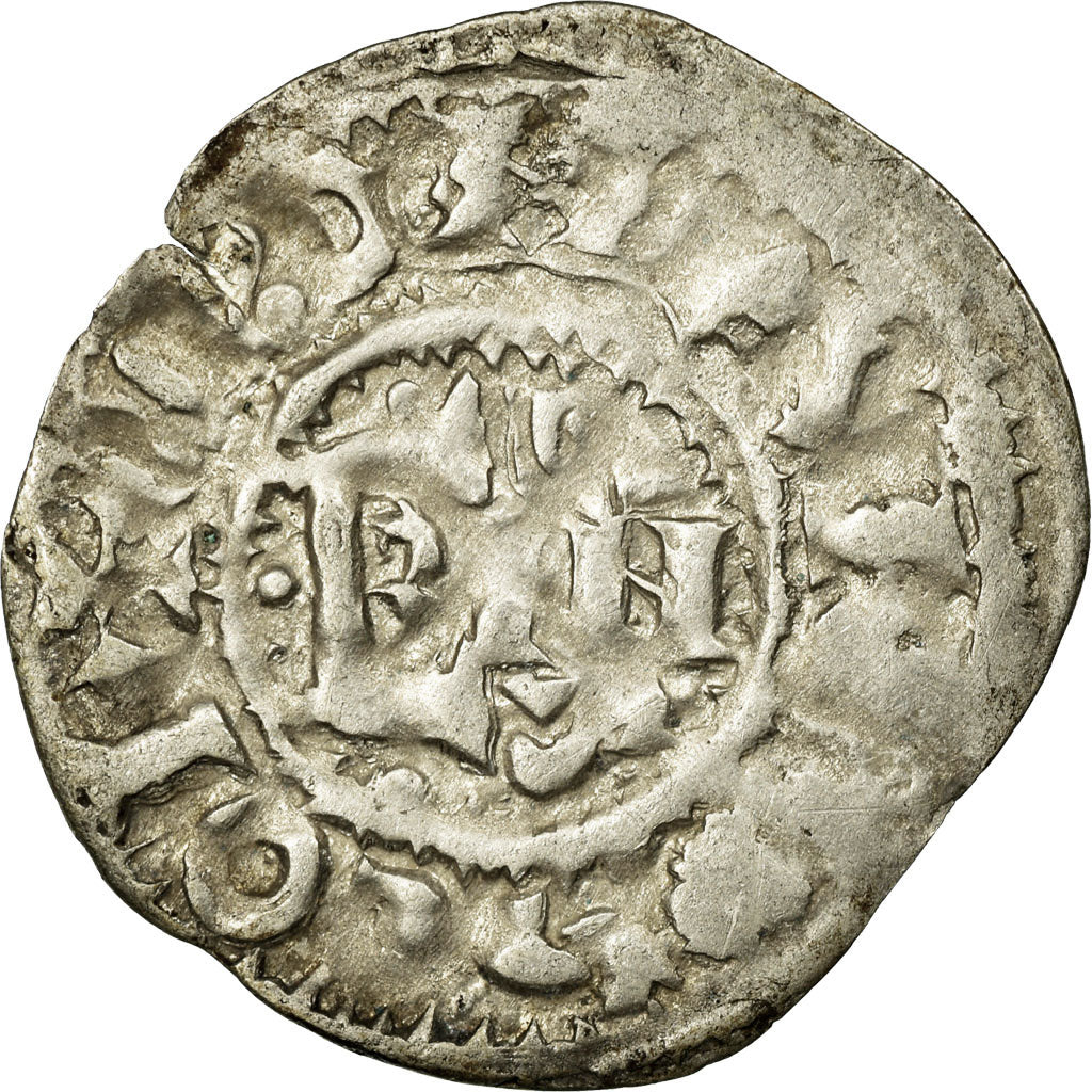Monnaie, France, Bretagne, Conan II, Denier, 1047-1066, Rennes, TTB, Argent
