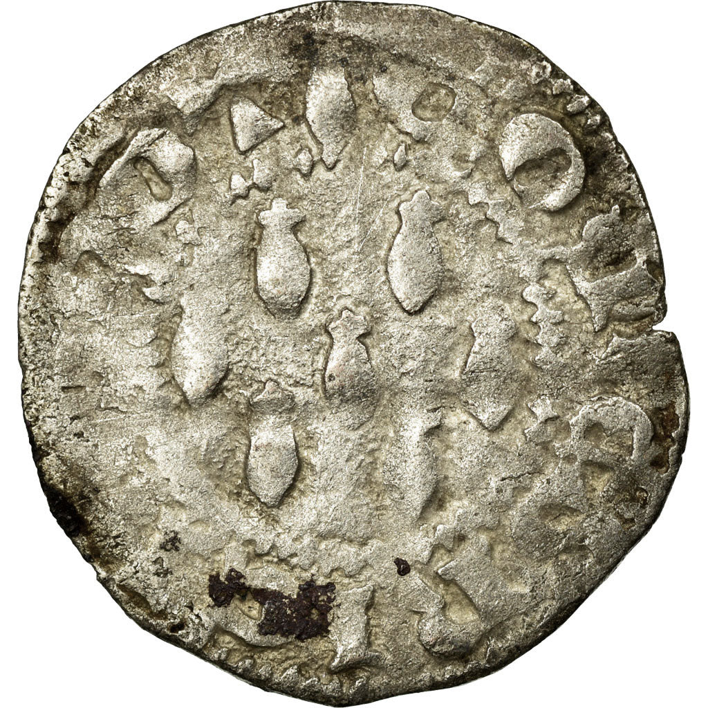 Coin, France, Bretagne, Jean IV de Montfort, 1/2 Gros, 1345-1399, VF(30-35)