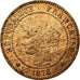 Moneta, Francja, Cérès, 2 Centimes, 1878, Paris, AU(55-58), Bronze