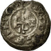 Moneda, Francia, Berry, Geoffroy II de Donzy, Obol, 1060-1160, Gien, BC+, Plata