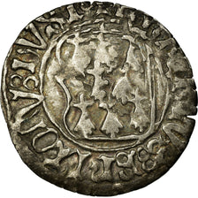 Coin, France, Bretagne, François II, Blanc à la targe, 1458-1488, Nantes