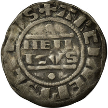 Coin, France, Champagne, Henri II, Denarius, 1227-1240, Reims, VF(30-35)