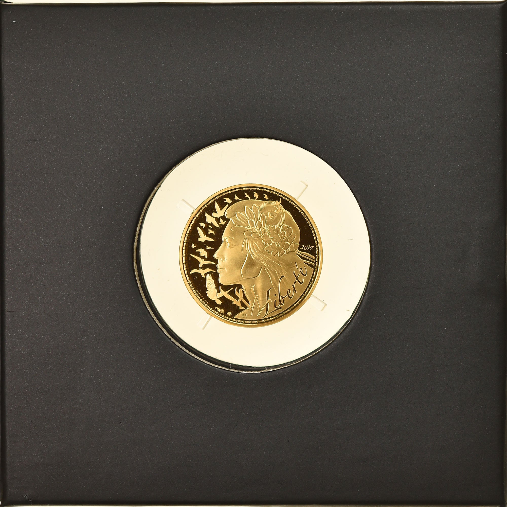 France, Monnaie de Paris, 250 Euro, Marianne, 2017, Paris, MS(65-70), Gold