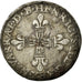 Monnaie, France, Henri III (Henri II de Béarn), 1/4 Ecu, 1587, Pau, TB+