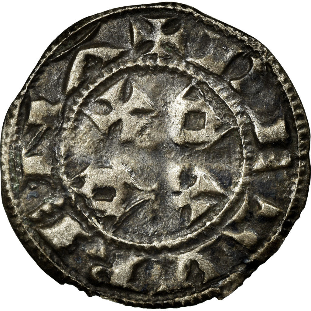 Coin, France, Limousin, Raymond II-IV, Denarius, 1143-1243, EF(40-45), Billon