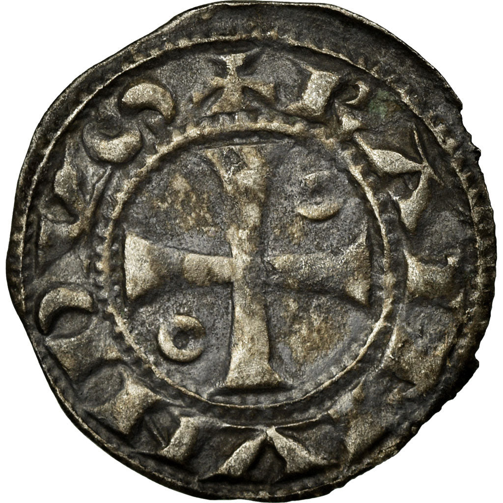 Coin, France, Limousin, Raymond II-IV, Denarius, 1143-1243, EF(40-45), Billon
