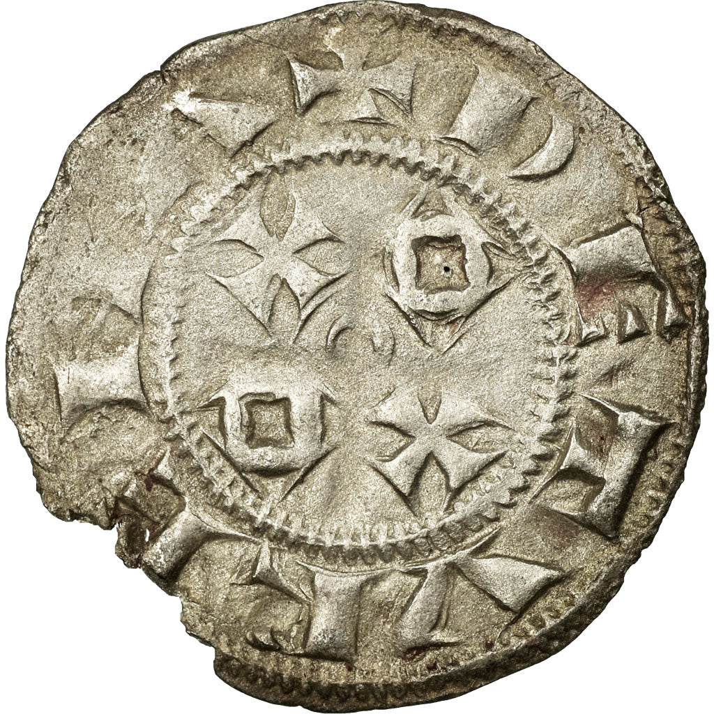 Coin, France, Limousin, Raymond II-IV, Denarius, 1143-1243, EF(40-45), Billon