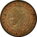 Coin, France, Cérès, 2 Centimes, 1878, Paris, MS(60-62), Bronze, Gadoury:105
