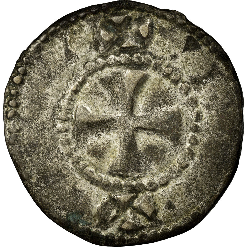 Coin, France, Champagne, Anonymous, Denarius, Sens, EF(40-45), Silver