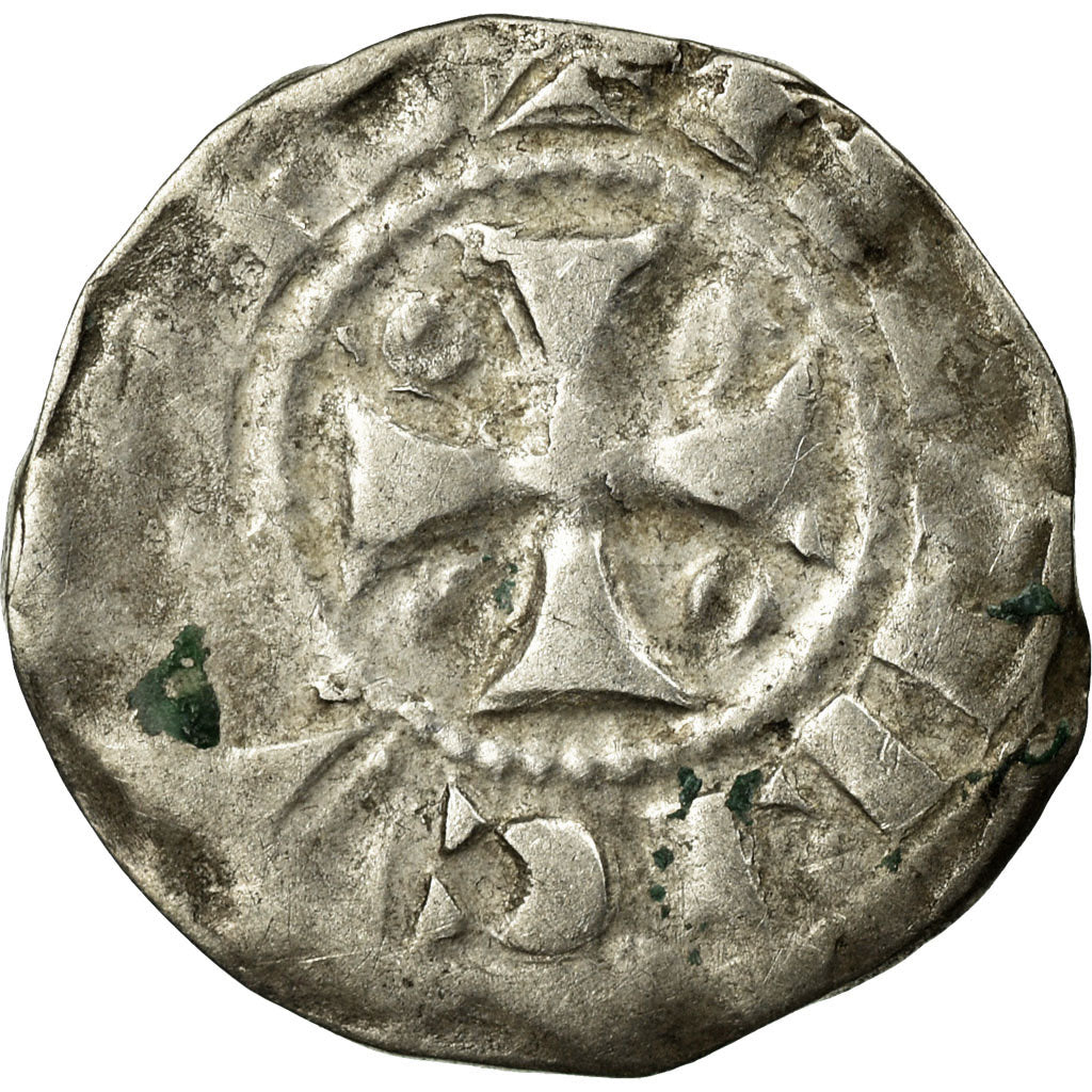 Coin, France, Picardie, Henri de France, Obol, 1149-1162, Beauvais, VF(30-35)