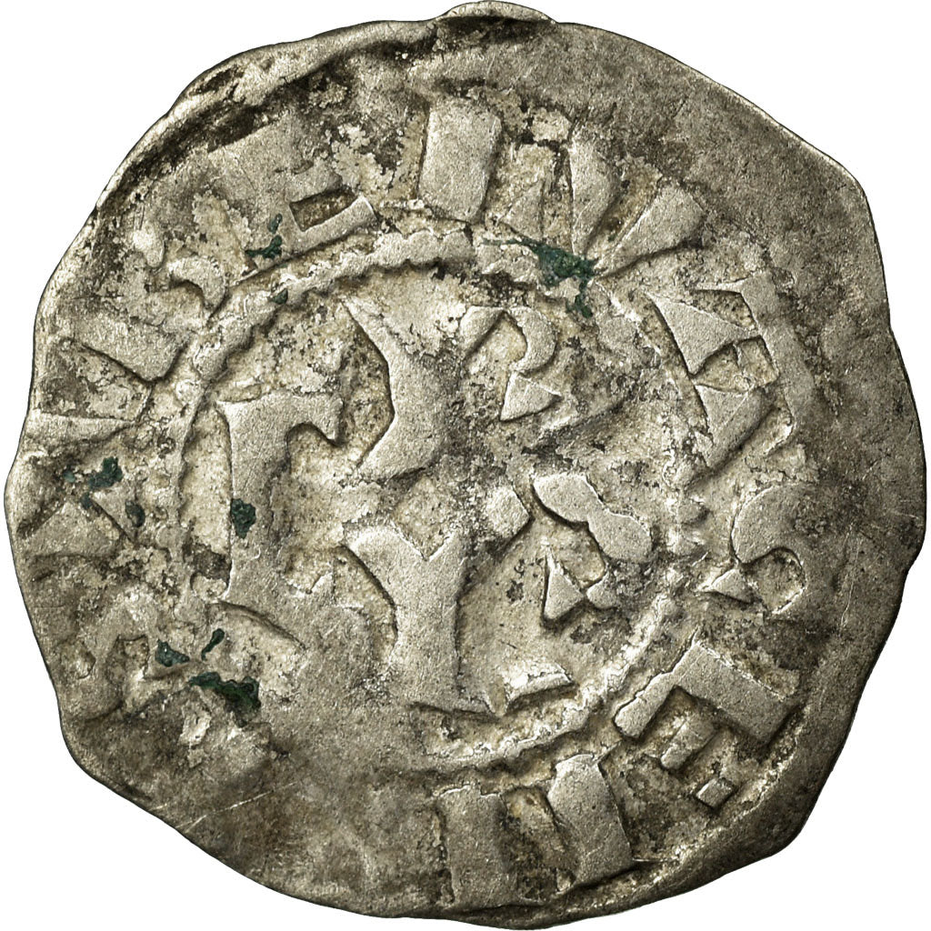 Coin, France, Picardie, Henri de France, Obol, 1149-1162, Beauvais, VF(30-35)
