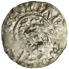 Coin, France, Picardie, Denarius, Soissons, Abbaye de Saint-Médard, EF(40-45)