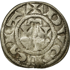 Monnaie, France, Aquitaine, Aliénor, Denier, 1189-1204, TB, Argent, Boudeau:466