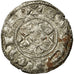 Moneda, Francia, Aquitaine, Aliénor, Denarius, 1189-1204, BC+, Plata