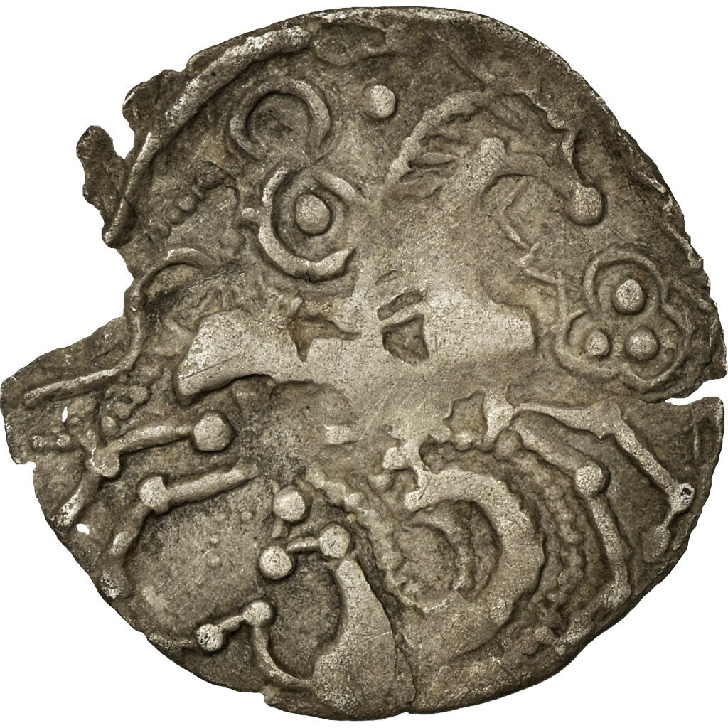 Moneta, Ambiani, Denarius, Unpublished, EF(40-45), Srebro, Delestrée:manque.