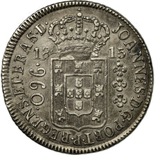 Coin, Brazil, 960 Reis, 1815, Rio de Janeiro, EF(40-45), Silver, KM:307.3