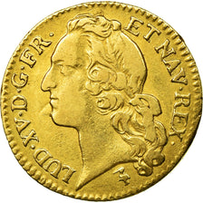 Coin, France, Louis XV, Louis d'or au bandeau, Louis d'Or, 1742, Lille