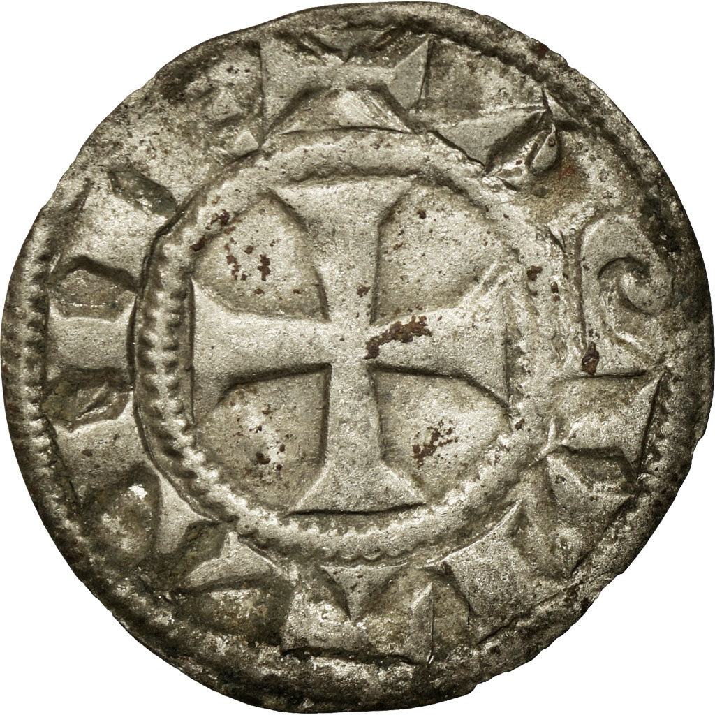 Coin, France, Aquitaine, Aliénor, Denarius, 1189-1204, VF(30-35), Silver