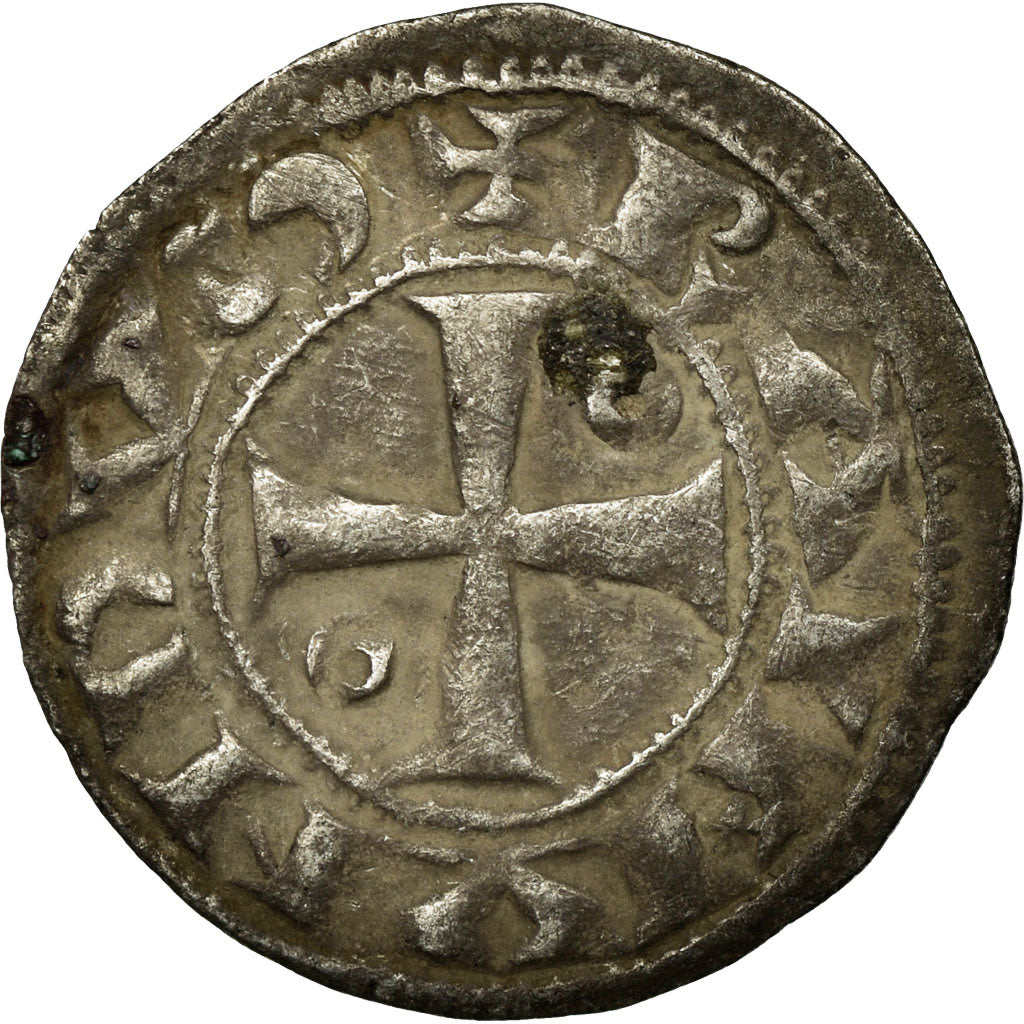 Coin, France, Limousin, Raymond II-IV, Denarius, 1143-1243, EF(40-45), Billon