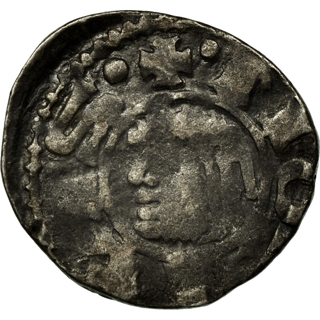 Monnaie, France, Dauphiné, Anonymes, Obole, Vienne, TB+, Argent, Boudeau:1048