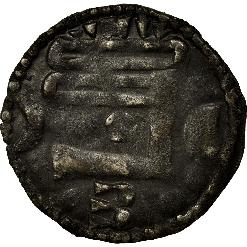 Munten, Frankrijk, Orléanais, Anoniemen, Denarius, Châteaudun, FR+, Zilver