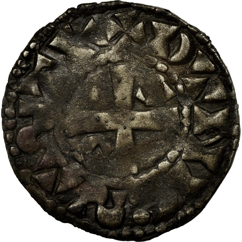 Munten, Frankrijk, Orléanais, Anoniemen, Denarius, Châteaudun, FR+, Zilver