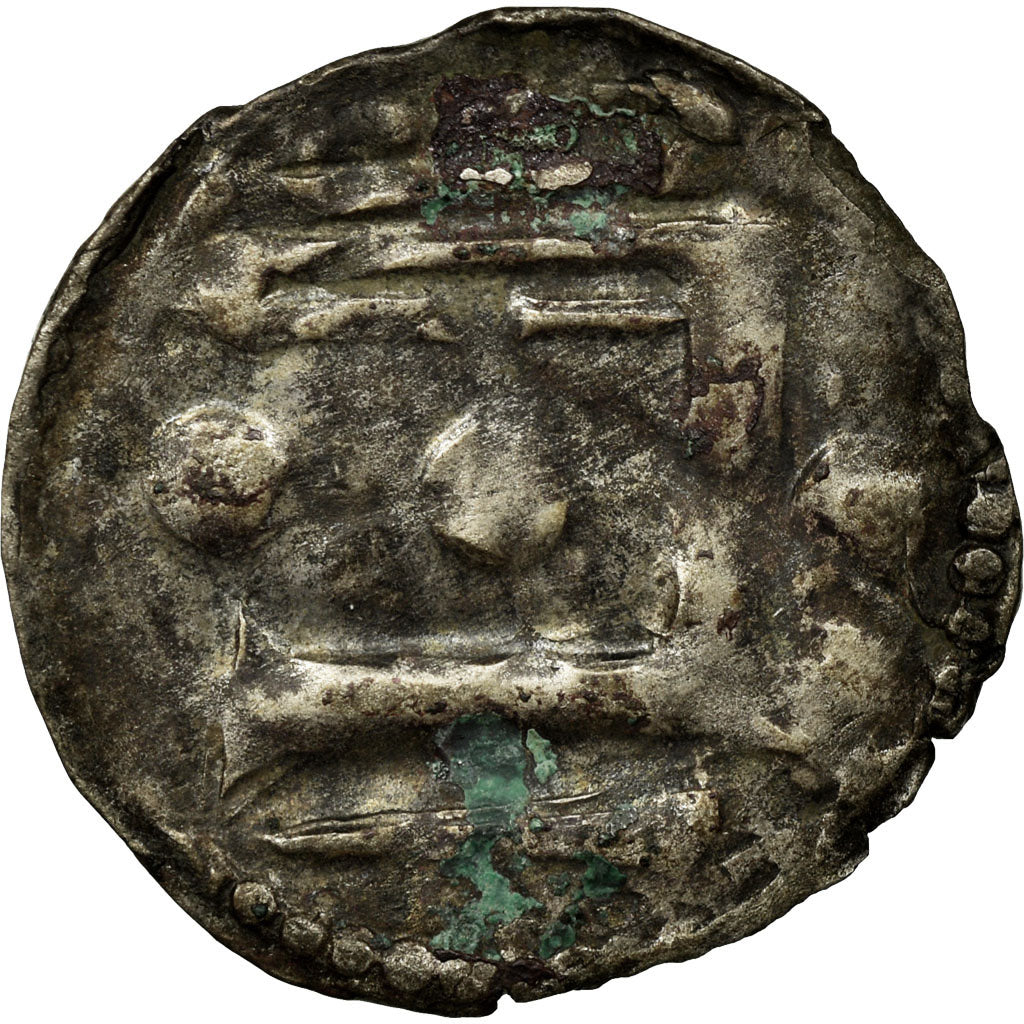 Munten, Frankrijk, Orléanais, Anoniemen, Denarius, Châteaudun, FR+, Zilver