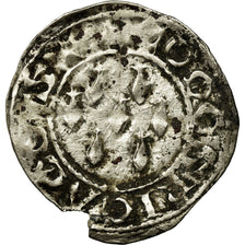 Munten, Frankrijk, Bretagne, Jean IV de Montfort, 1/2 Gros, 1345-1399, ZF