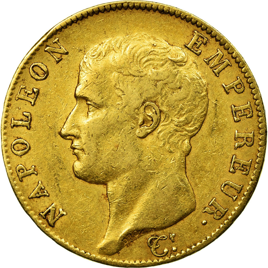 Monnaie, France, Napoléon I, 40 Francs, AN 13, Paris, TTB, Or, Gadoury:1081
